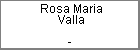 Rosa Maria Valla