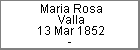 Maria Rosa Valla