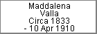 Maddalena Valla