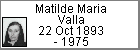 Matilde Maria Valla