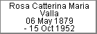 Rosa Catterina Maria Valla
