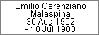 Emilio Cerenziano Malaspina
