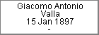 Giacomo Antonio Valla