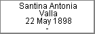 Santina Antonia Valla