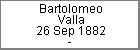 Bartolomeo Valla