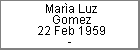 Mar�a Luz Gomez