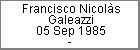 Francisco Nicol�s Galeazzi