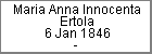 Maria Anna Innocenta Ertola